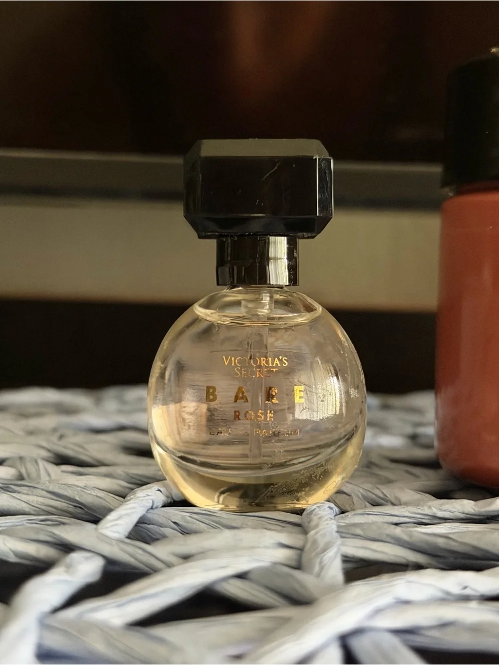 Victoria's Secret Bare Rose Body Scrub & Mini Fragrance - Pink and Gold